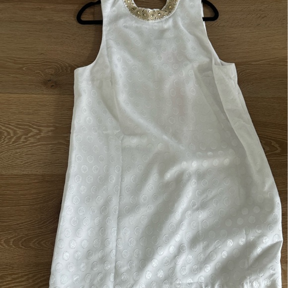 White on white Lilly Pulitzer dress - Picture 8 of 9